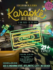 High Rollers Karaoke 12/9/25 & 12/23/25 21+ 7PM